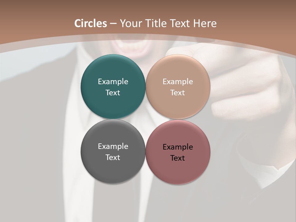 Guy Mad Crazy PowerPoint Template