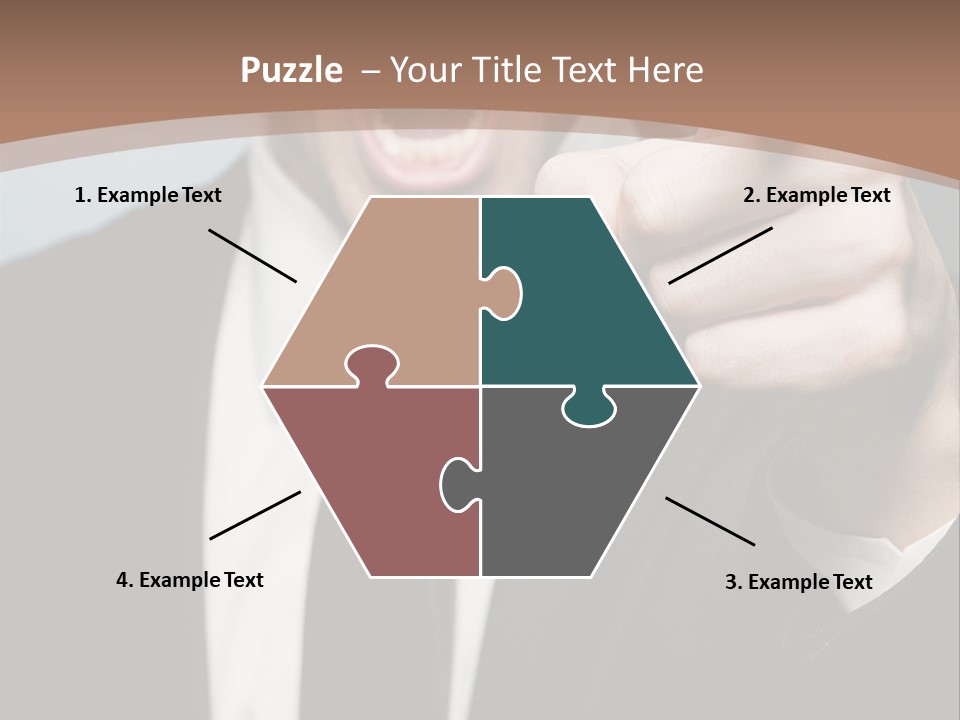 Guy Mad Crazy PowerPoint Template