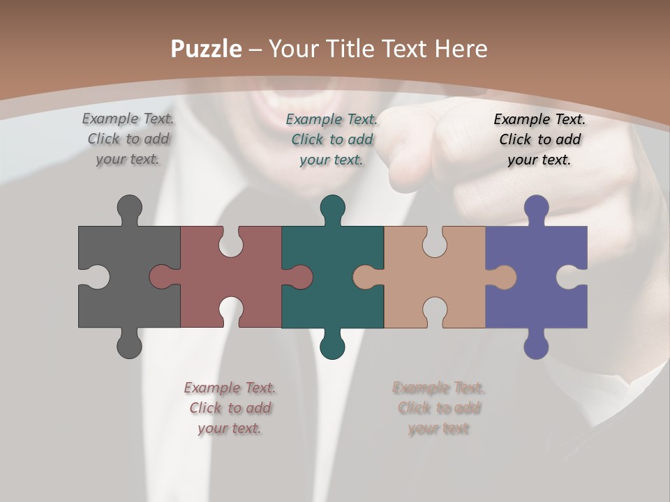 Guy Mad Crazy PowerPoint Template