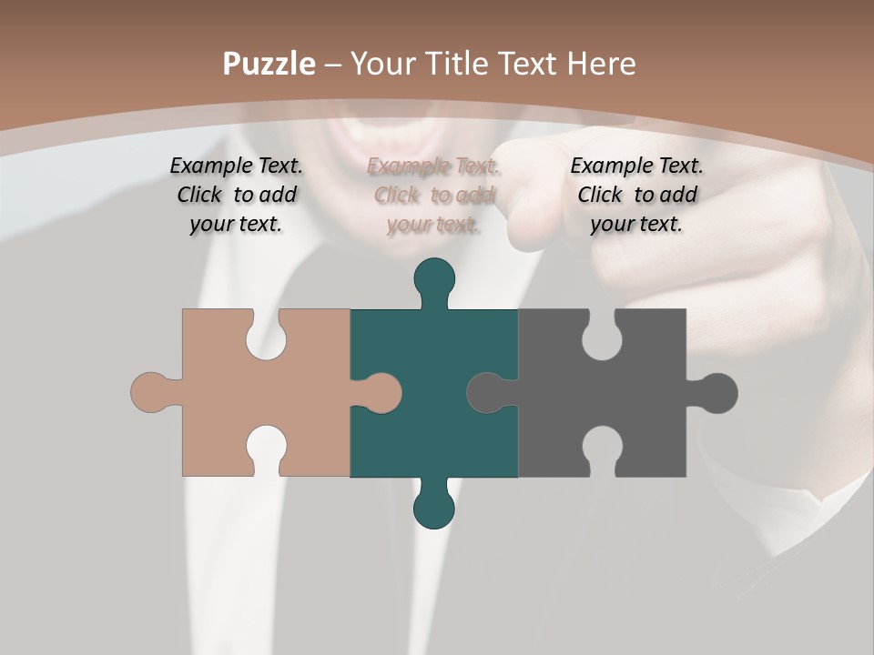 Guy Mad Crazy PowerPoint Template