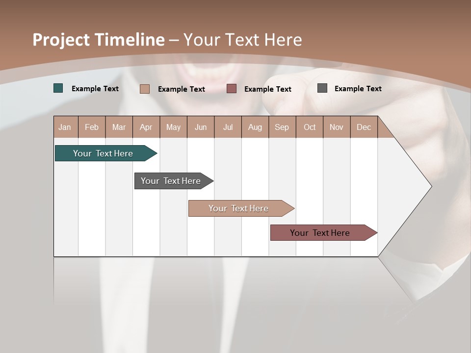 Guy Mad Crazy PowerPoint Template