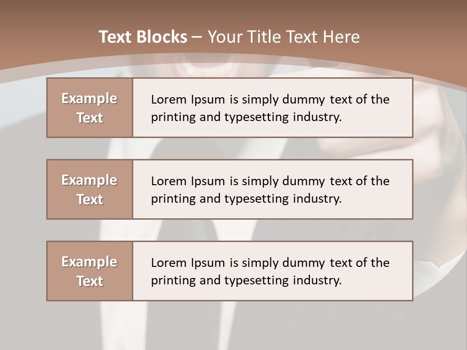 Guy Mad Crazy PowerPoint Template