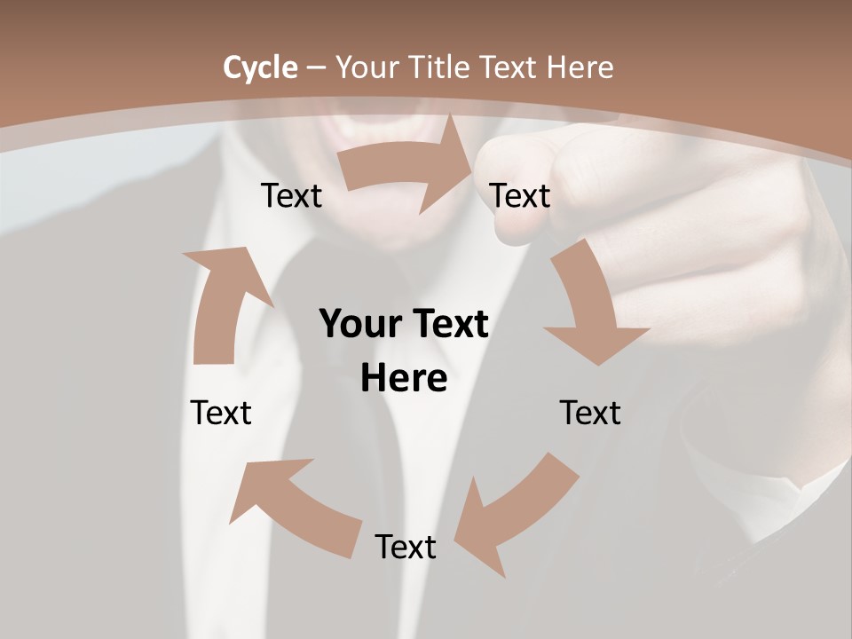 Guy Mad Crazy PowerPoint Template