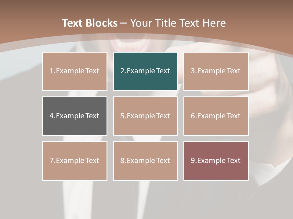 Guy Mad Crazy PowerPoint Template