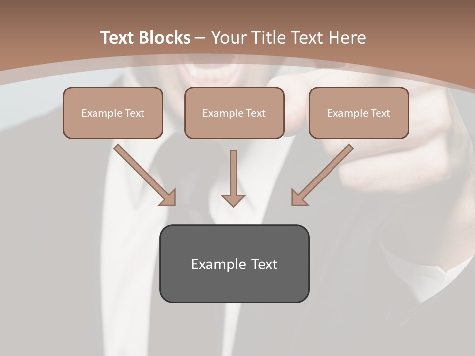 Guy Mad Crazy PowerPoint Template