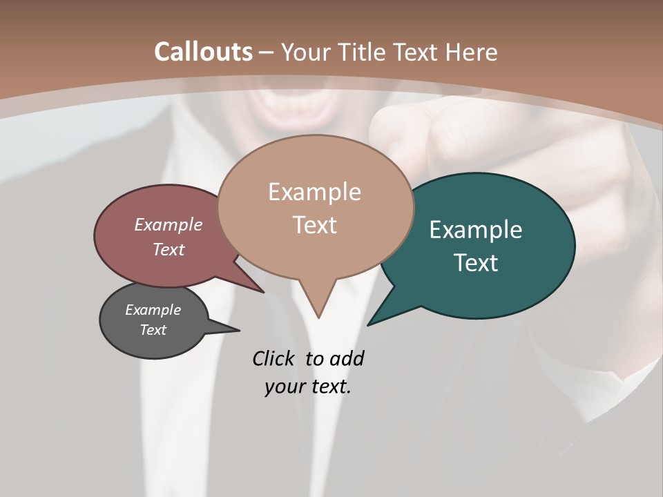 Guy Mad Crazy PowerPoint Template