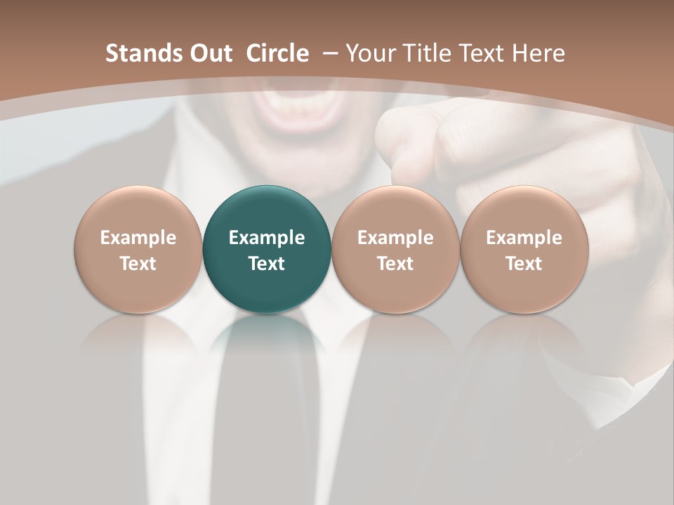 Guy Mad Crazy PowerPoint Template