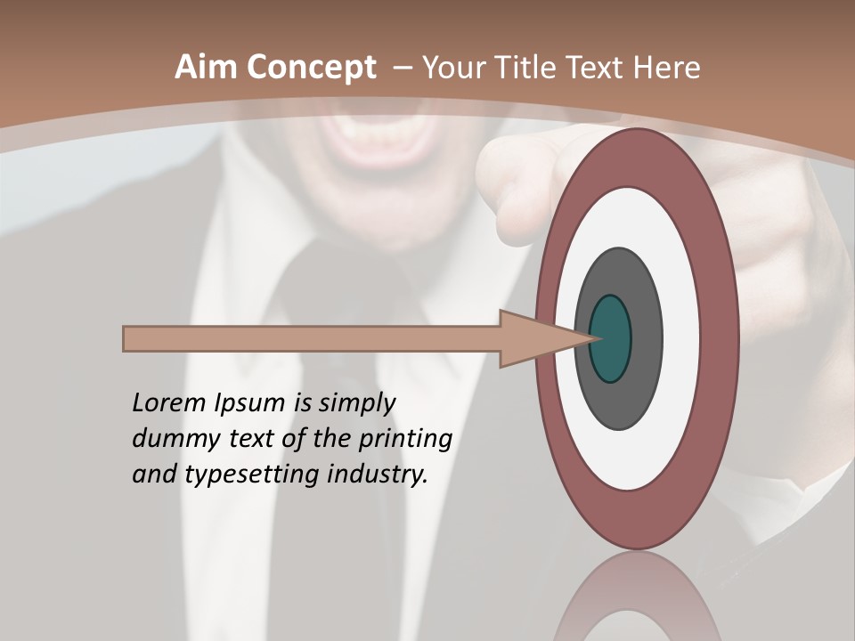 Guy Mad Crazy PowerPoint Template