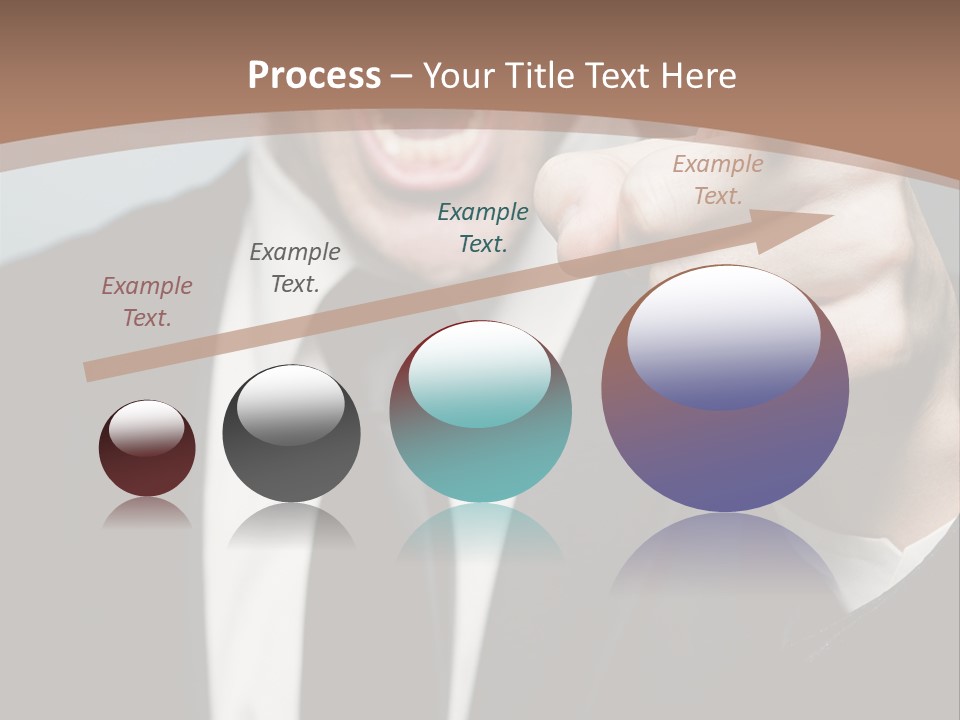 Guy Mad Crazy PowerPoint Template