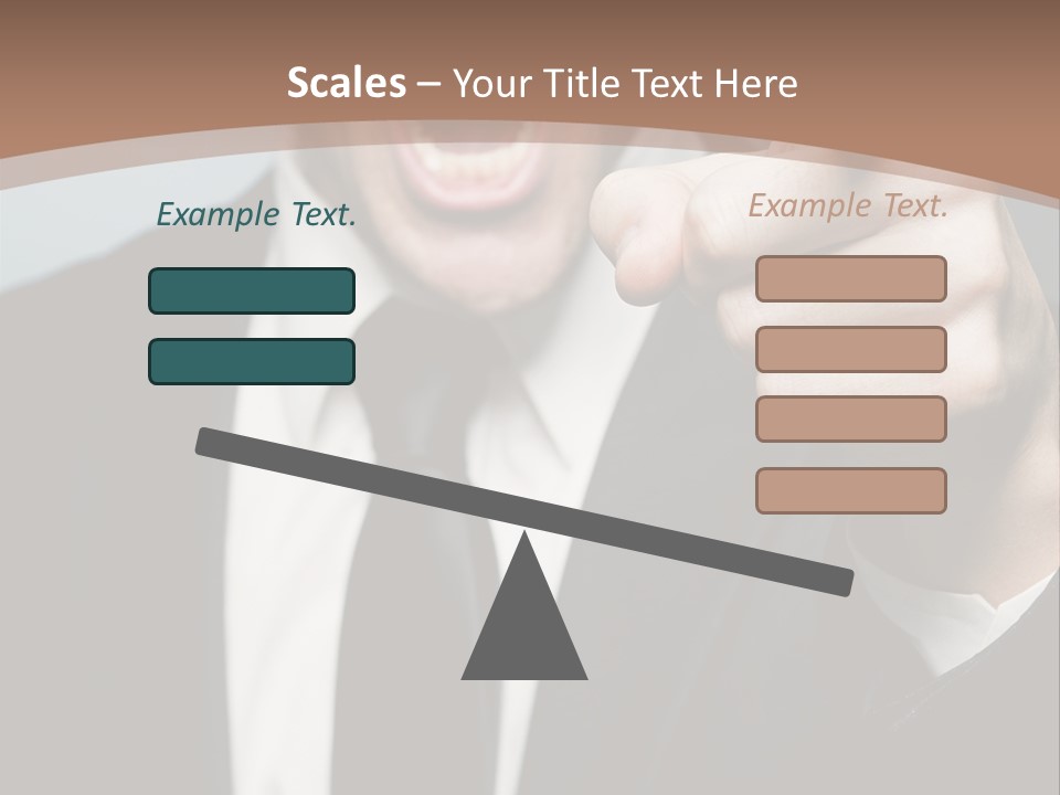 Guy Mad Crazy PowerPoint Template