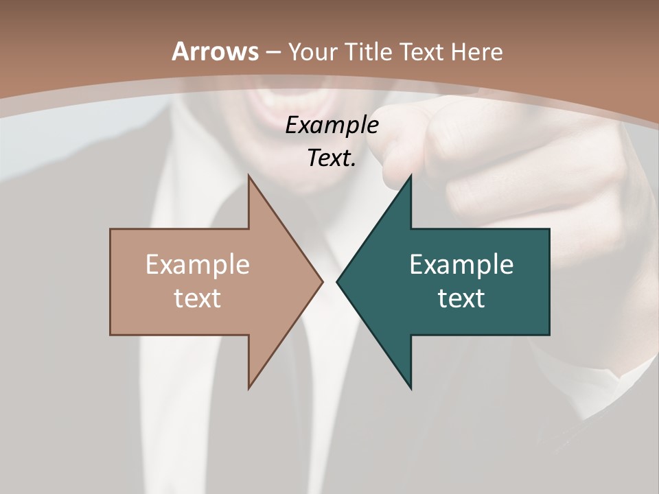 Guy Mad Crazy PowerPoint Template