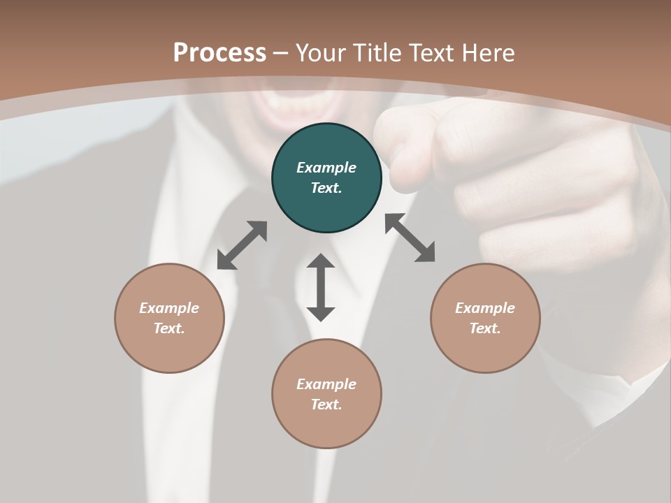 Guy Mad Crazy PowerPoint Template