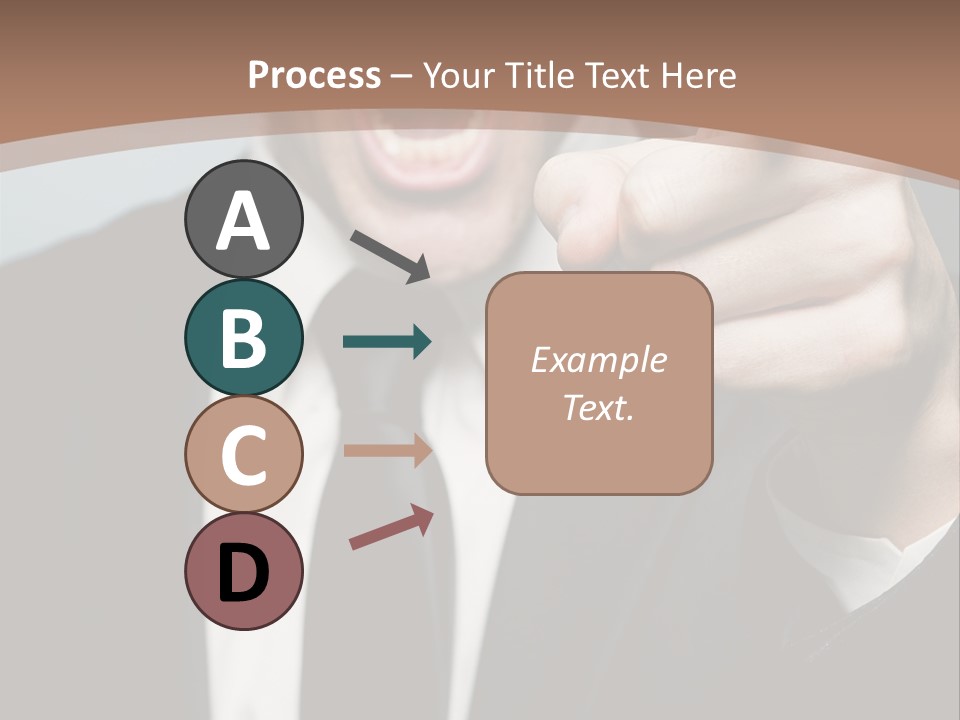 Guy Mad Crazy PowerPoint Template