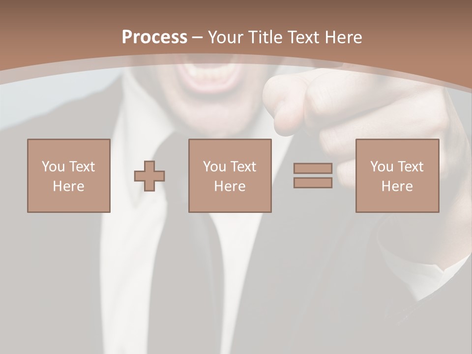 Guy Mad Crazy PowerPoint Template