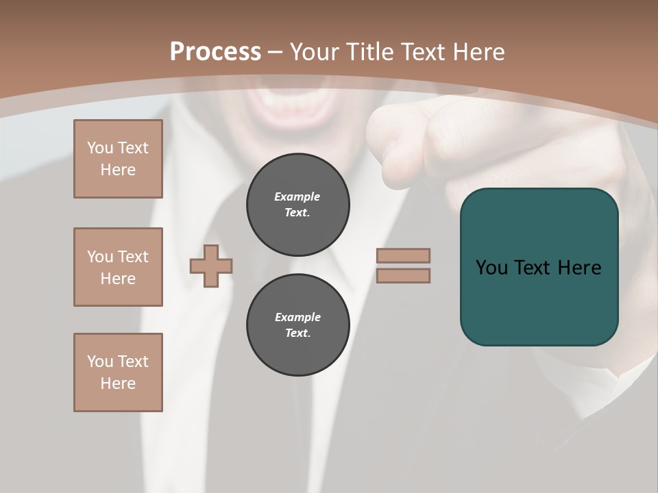 Guy Mad Crazy PowerPoint Template