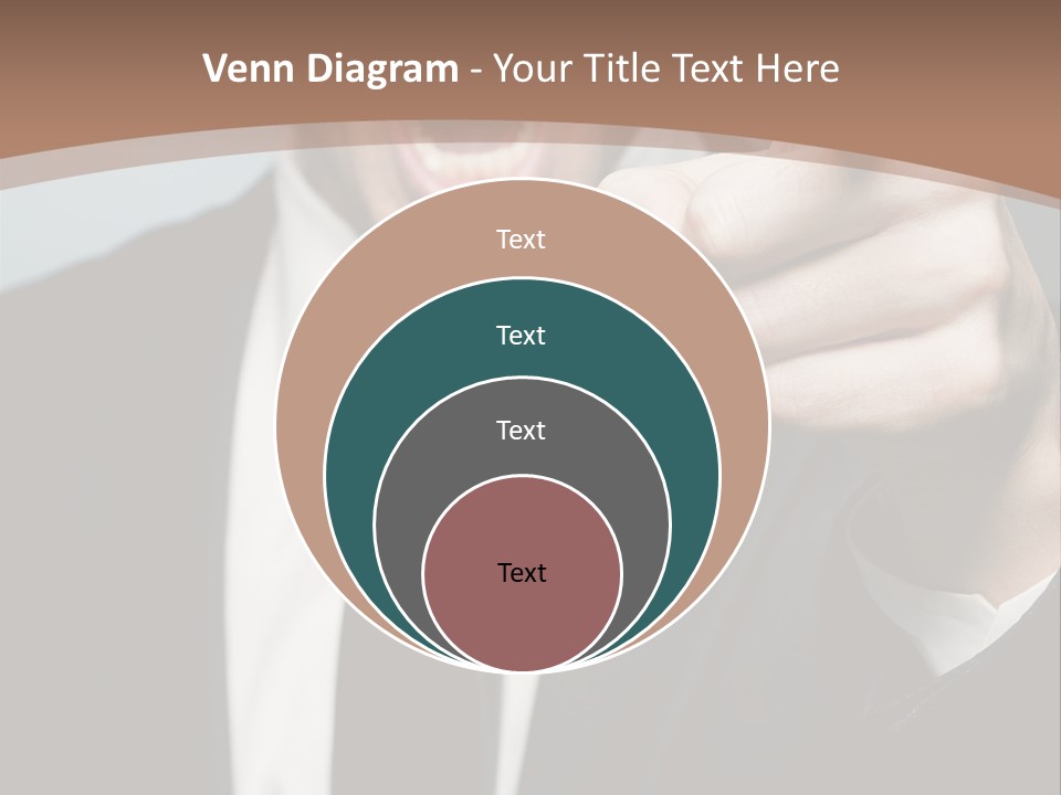 Guy Mad Crazy PowerPoint Template