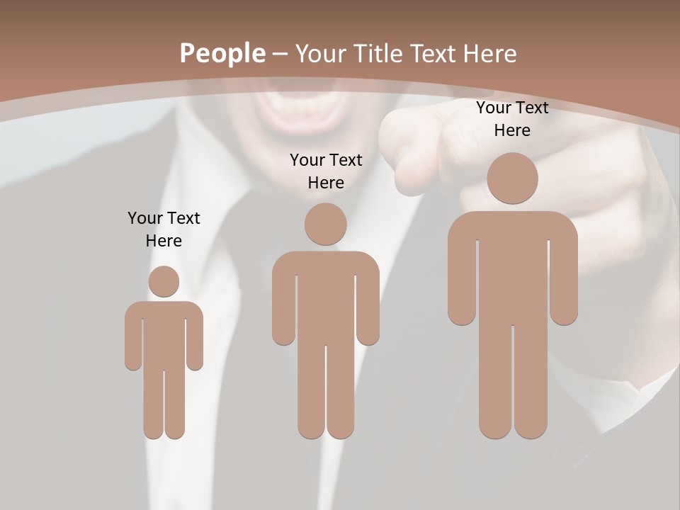 Guy Mad Crazy PowerPoint Template