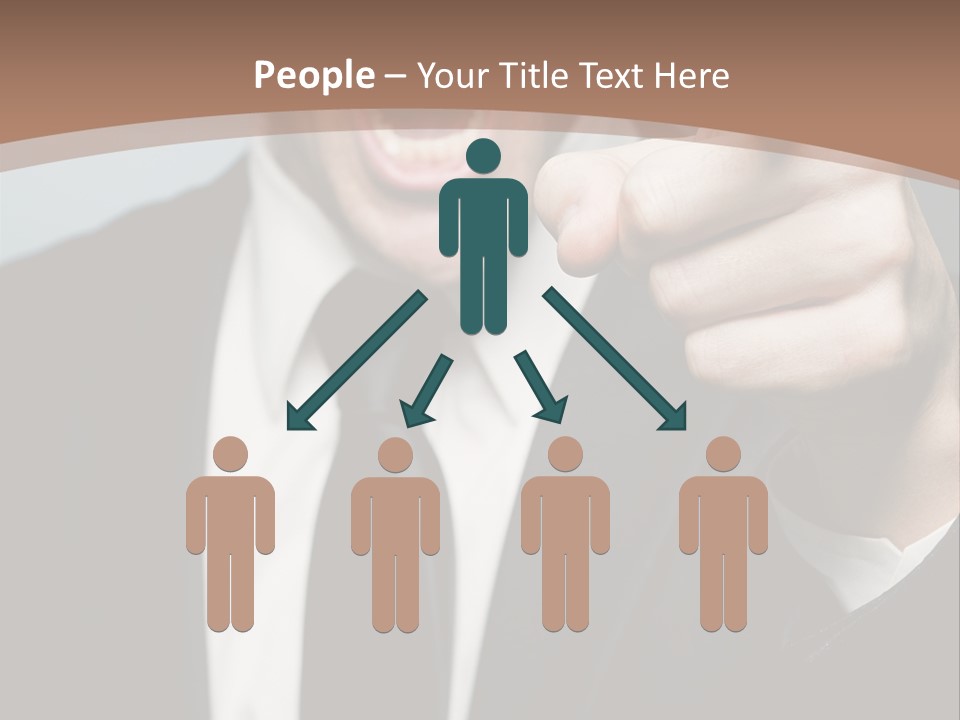 Guy Mad Crazy PowerPoint Template