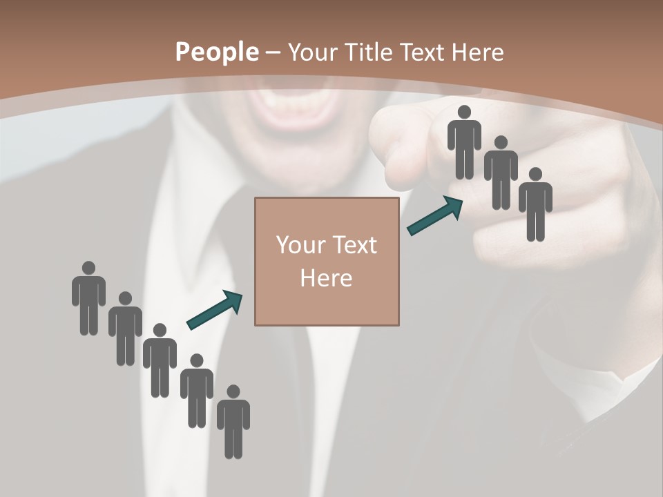 Guy Mad Crazy PowerPoint Template