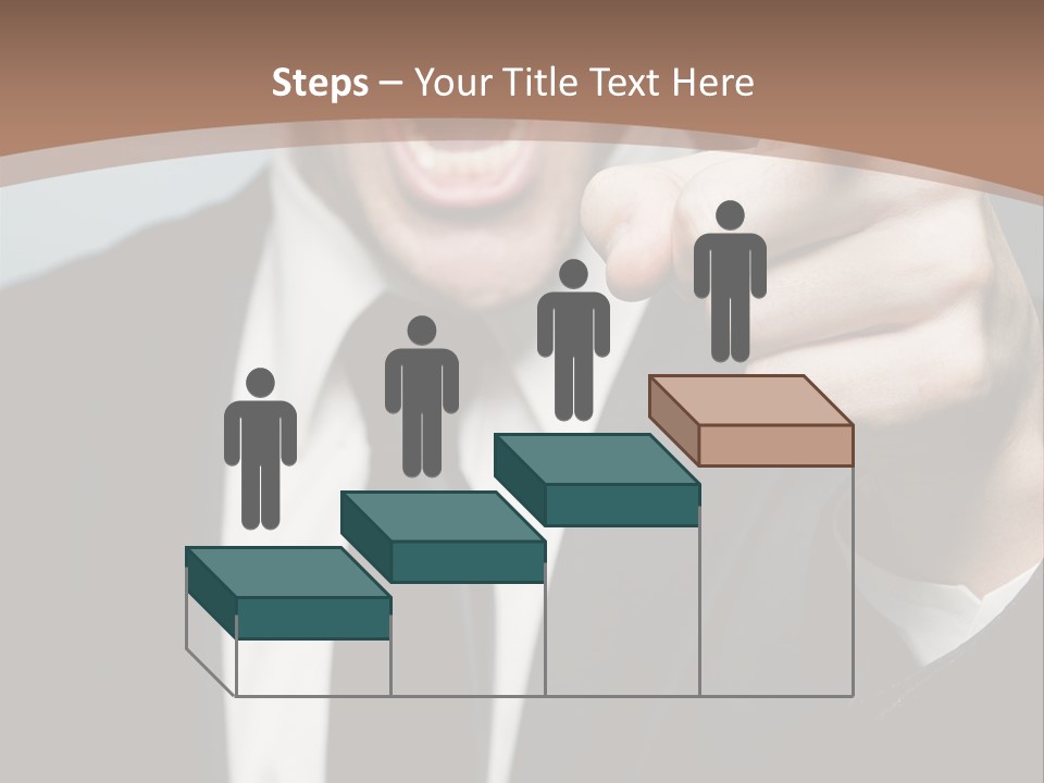 Guy Mad Crazy PowerPoint Template