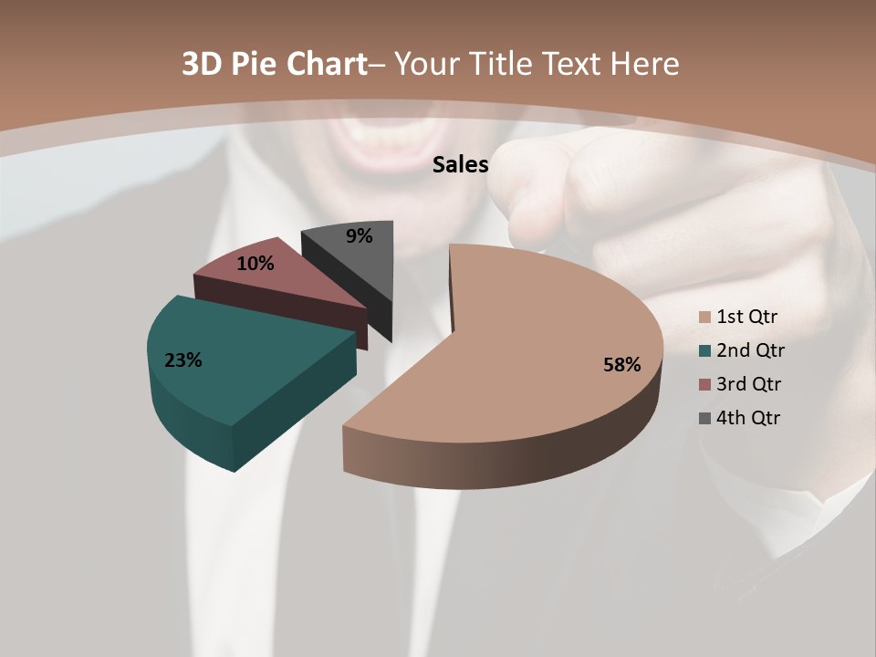 Guy Mad Crazy PowerPoint Template