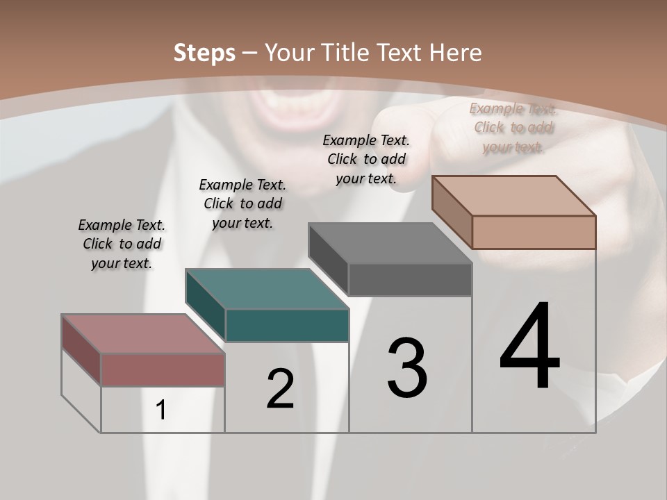 Guy Mad Crazy PowerPoint Template