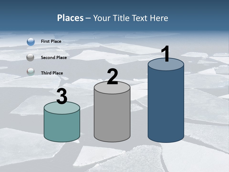 Ecology Crack Water PowerPoint Template