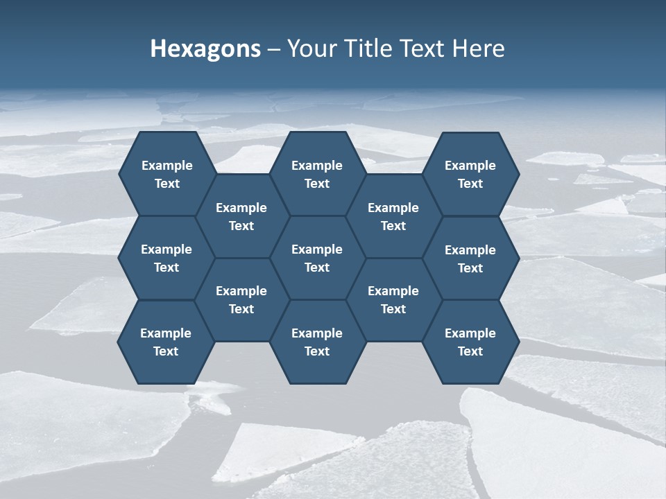 Ecology Crack Water PowerPoint Template