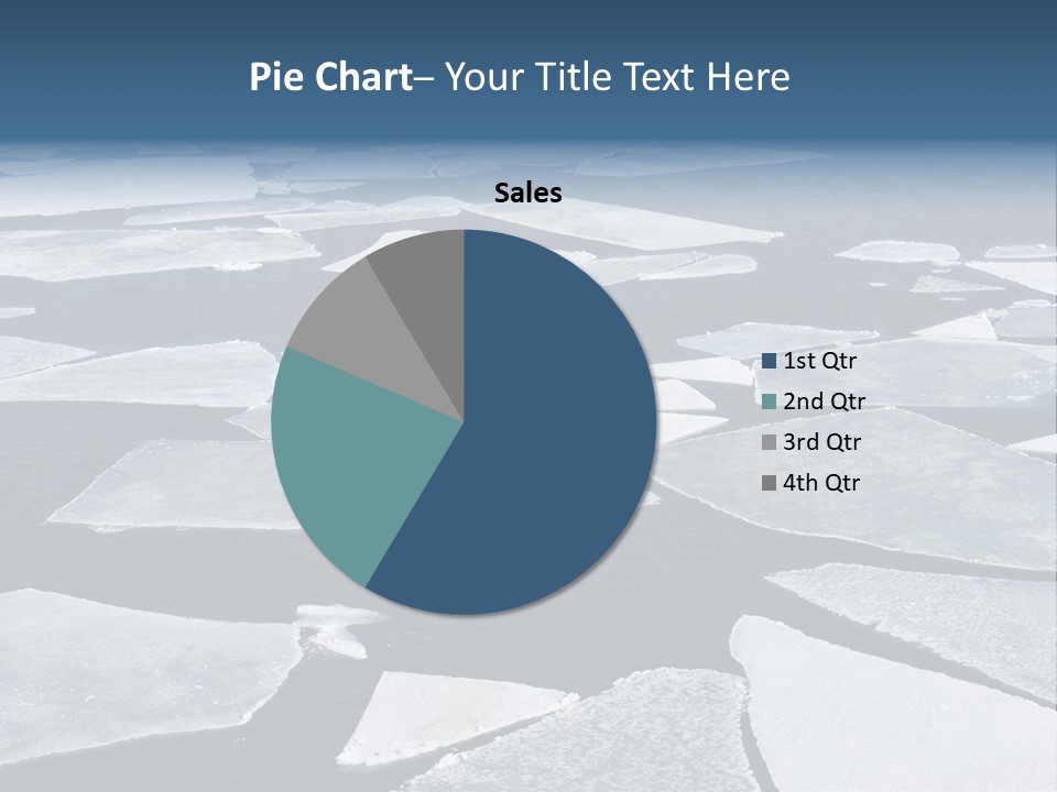 Ecology Crack Water PowerPoint Template