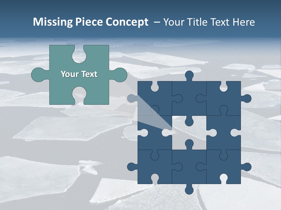 Ecology Crack Water PowerPoint Template