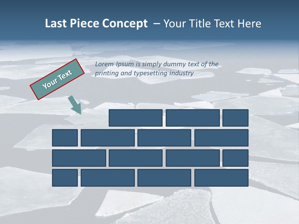 Ecology Crack Water PowerPoint Template