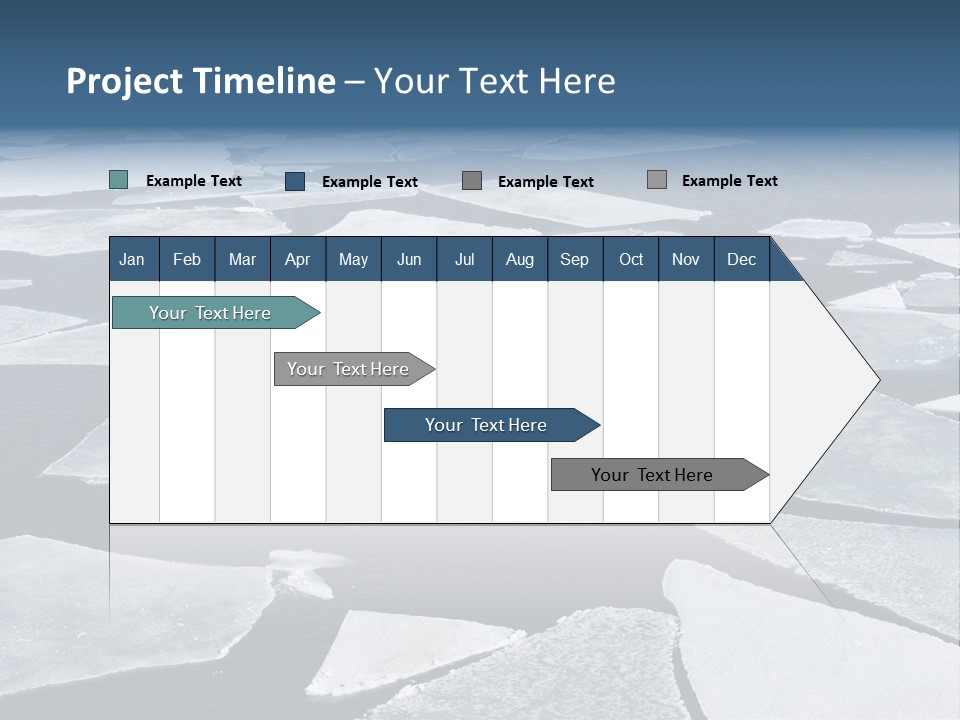 Ecology Crack Water PowerPoint Template