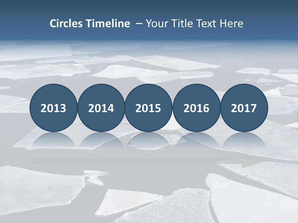 Ecology Crack Water PowerPoint Template