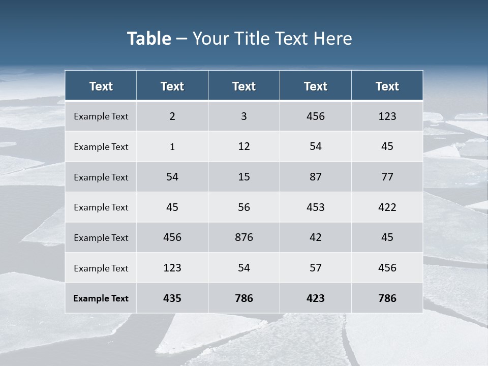 Ecology Crack Water PowerPoint Template