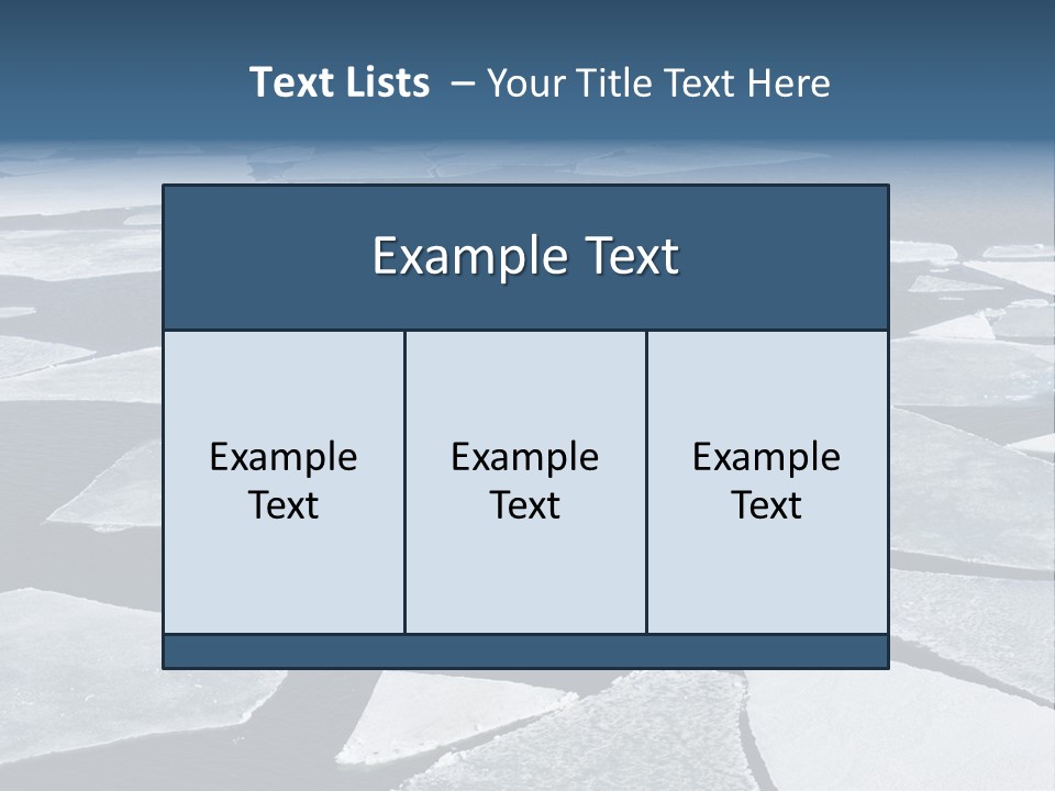 Ecology Crack Water PowerPoint Template