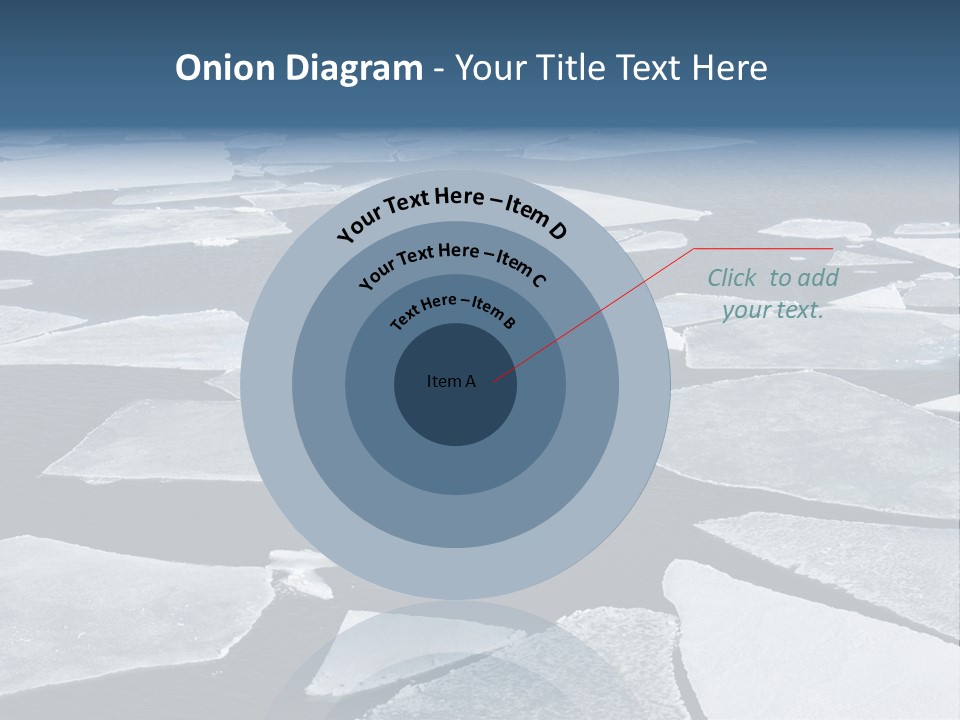 Ecology Crack Water PowerPoint Template