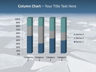 Ecology Crack Water PowerPoint Template