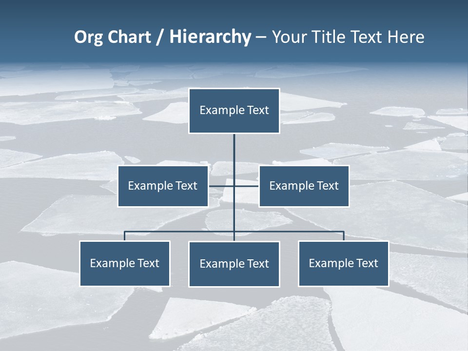 Ecology Crack Water PowerPoint Template