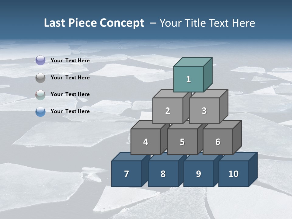 Ecology Crack Water PowerPoint Template