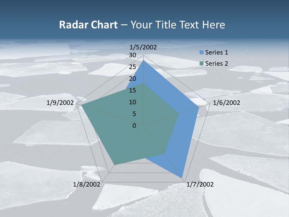 Ecology Crack Water PowerPoint Template