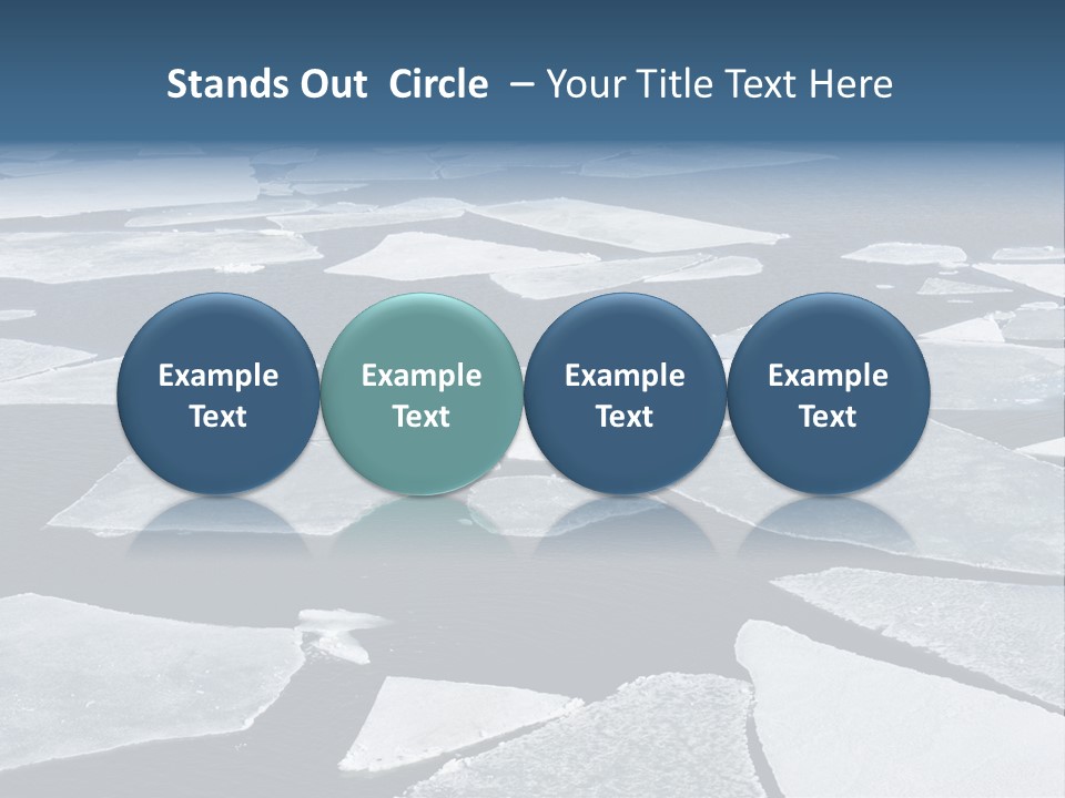 Ecology Crack Water PowerPoint Template