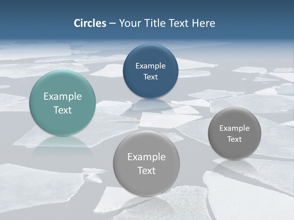 Ecology Crack Water PowerPoint Template