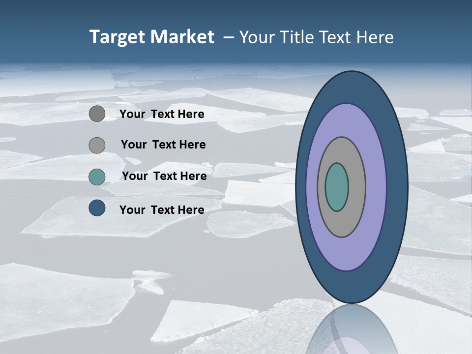 Ecology Crack Water PowerPoint Template