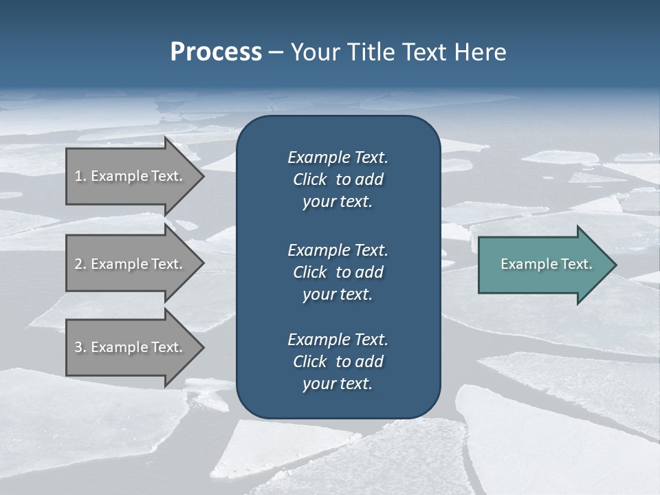 Ecology Crack Water PowerPoint Template