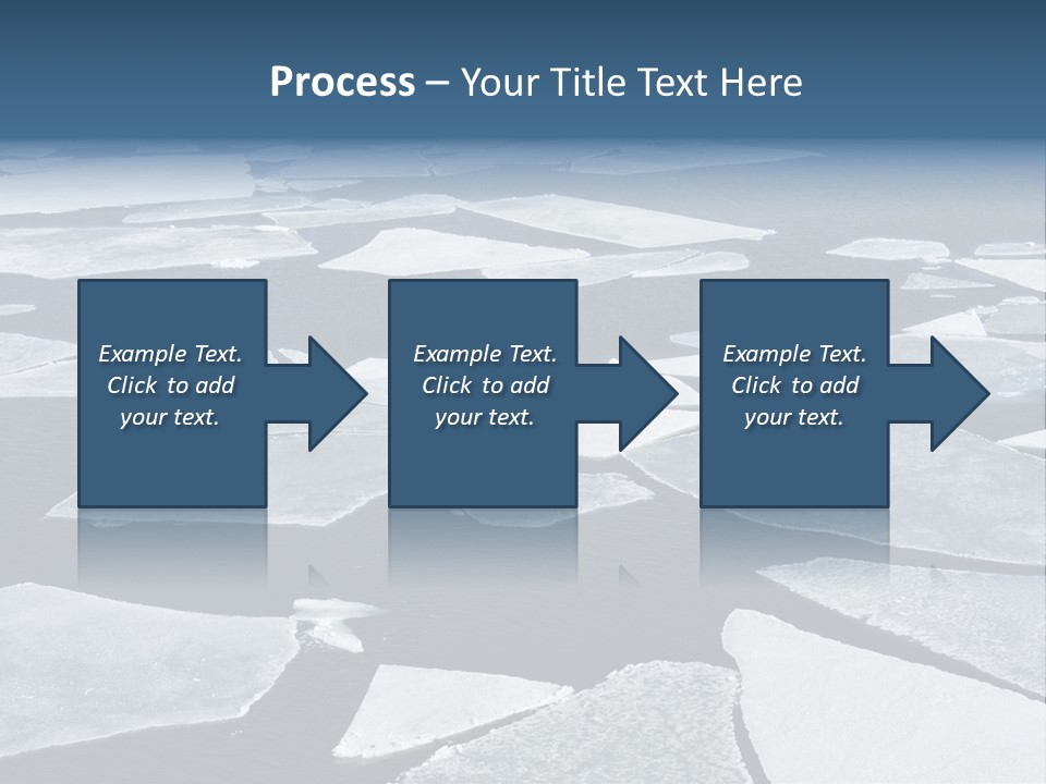 Ecology Crack Water PowerPoint Template