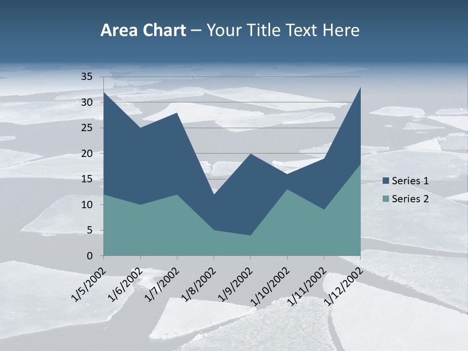 Ecology Crack Water PowerPoint Template