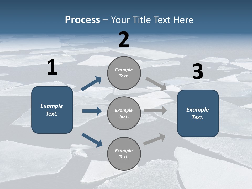 Ecology Crack Water PowerPoint Template