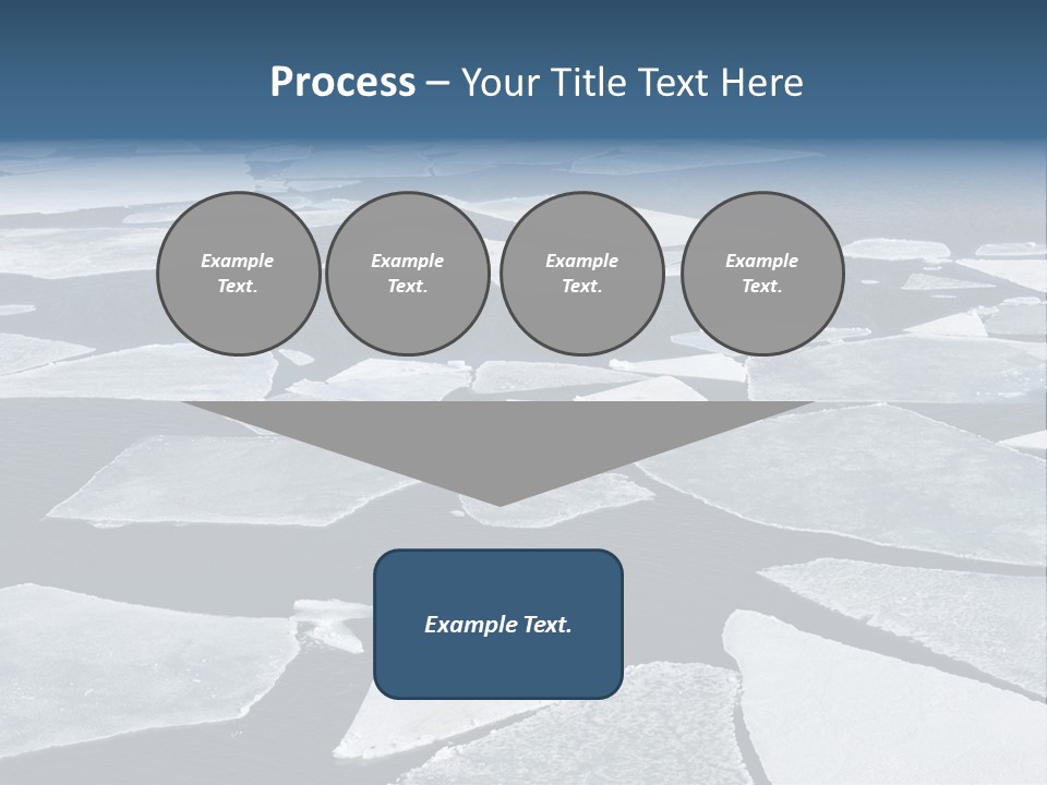 Ecology Crack Water PowerPoint Template