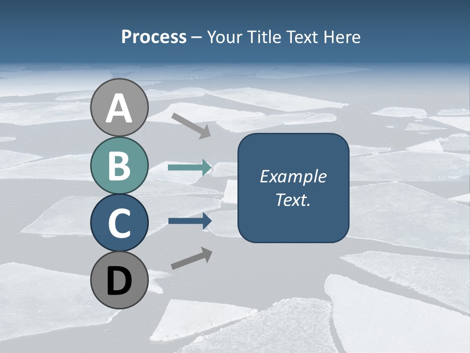 Ecology Crack Water PowerPoint Template