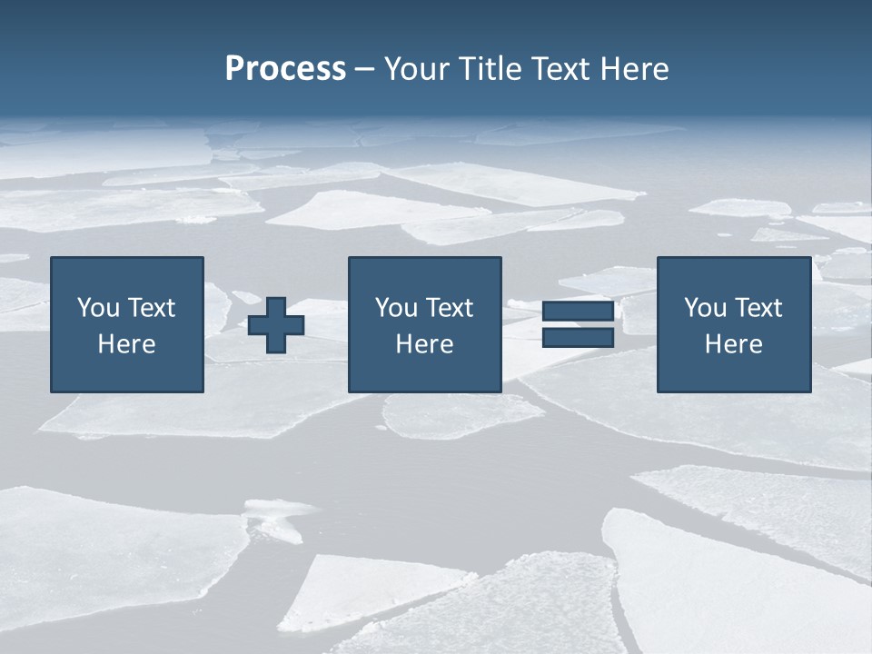 Ecology Crack Water PowerPoint Template